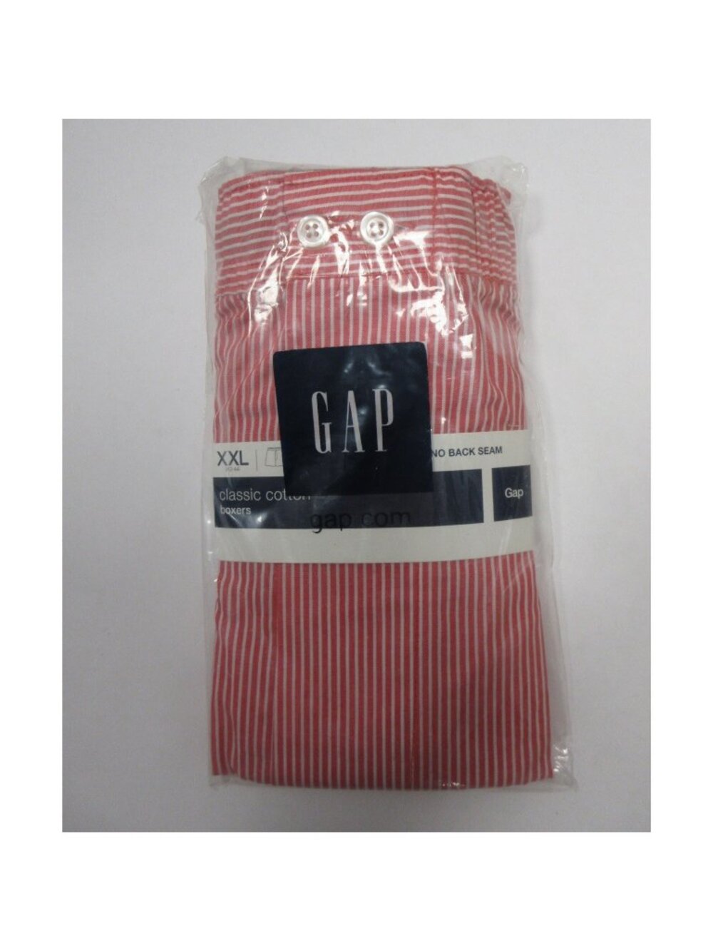 GAP Underwear XXL Boxer Shorts Striped One Pair Preppy Y2K Deadstock NEW